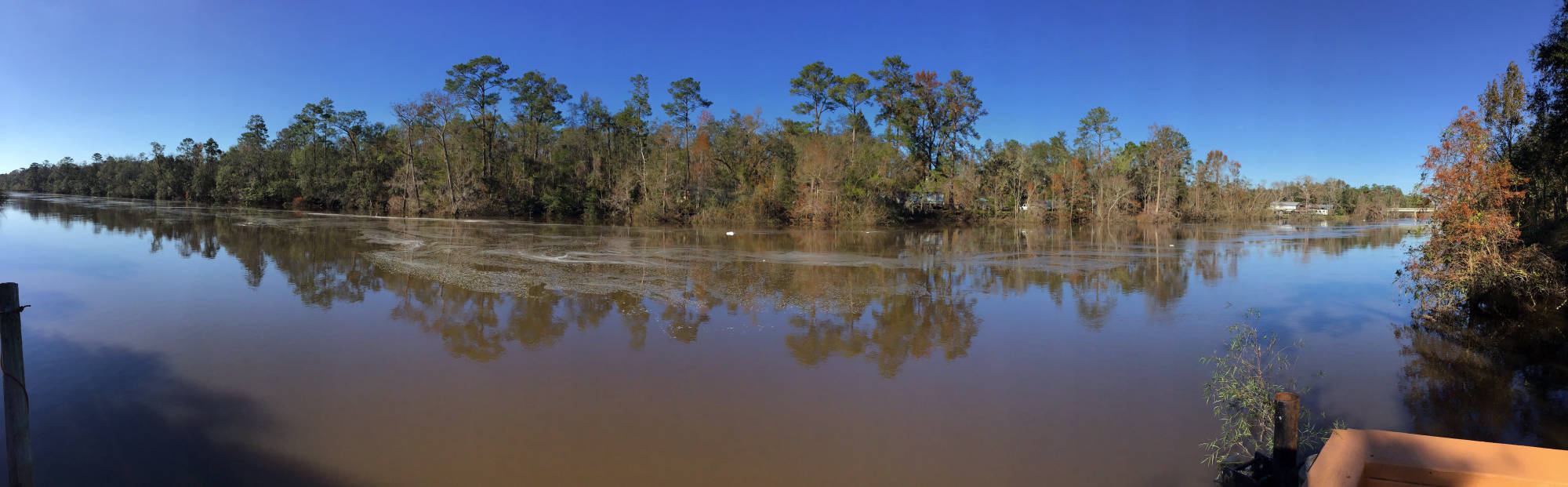 Fishing on Lake Ochlockonee